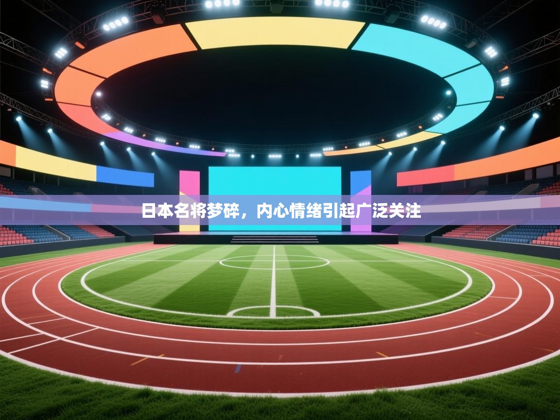 日本名将梦碎，内心情绪引起广泛关注  第1张